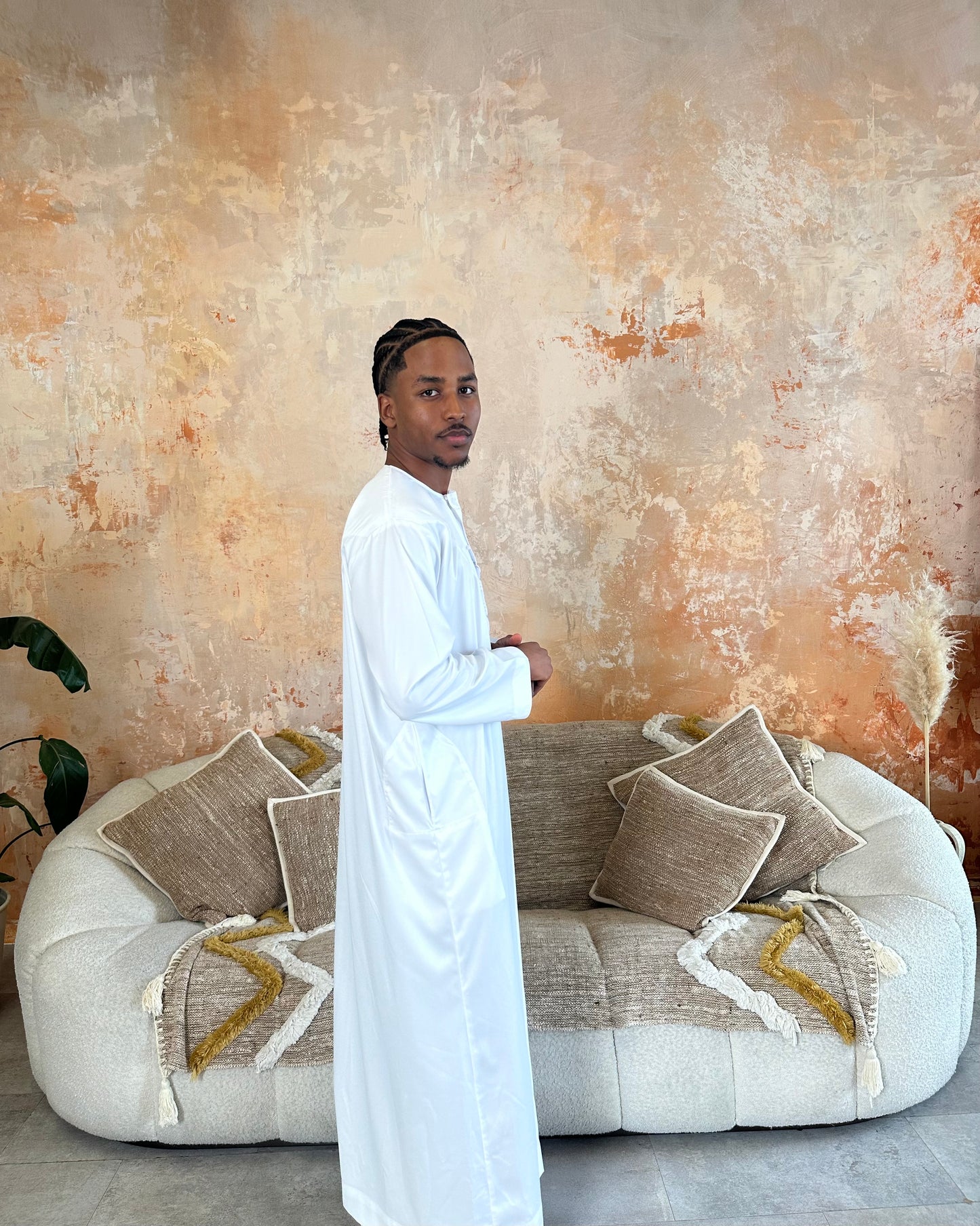 Premium Emirati Thobe - White