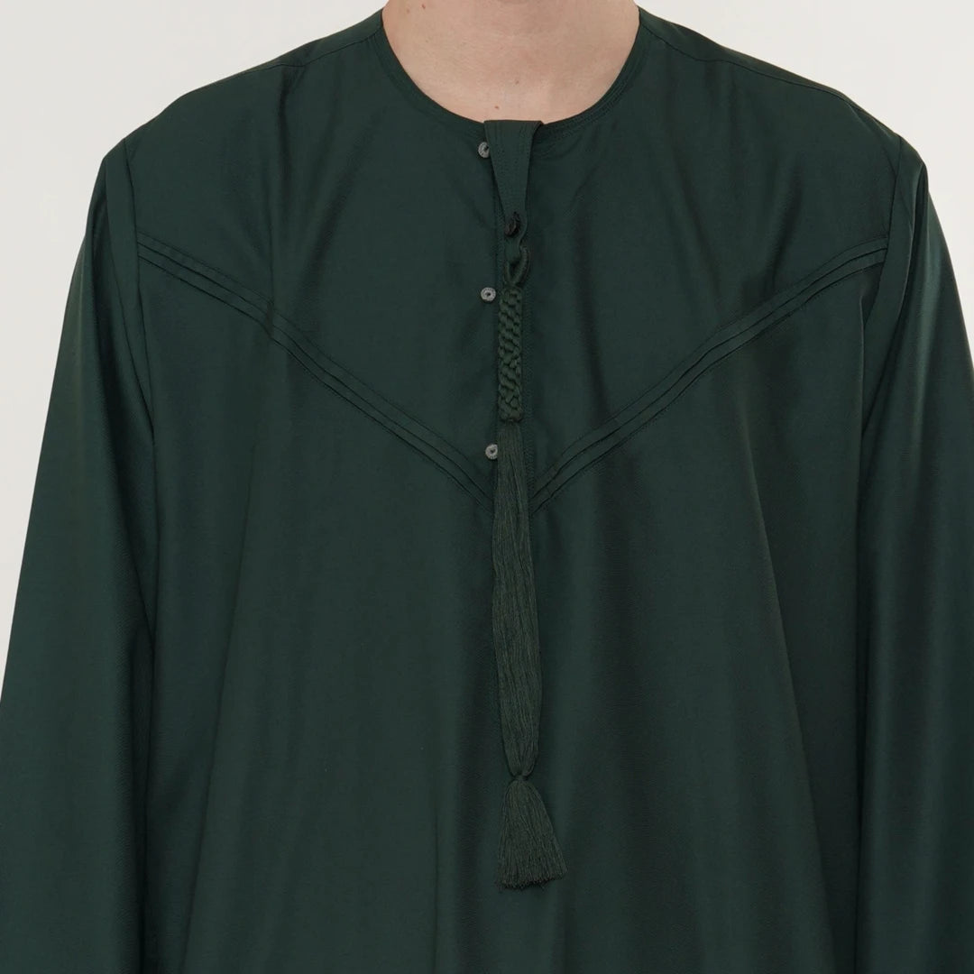 Emirati Thobe - Emerald Green
