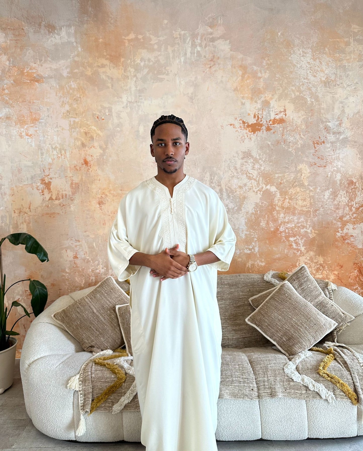 Premium Moroccan Thobe - DAWOUD - داود