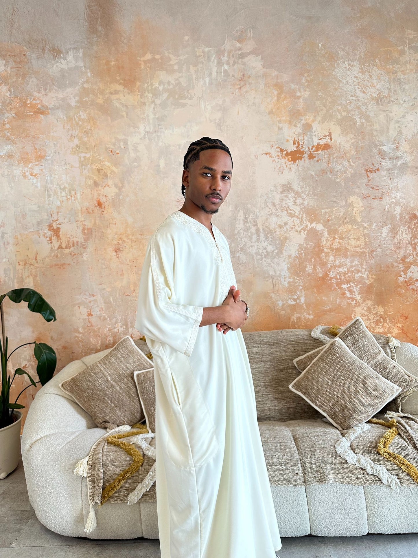 Premium Moroccan Thobe - DAWOUD - داود