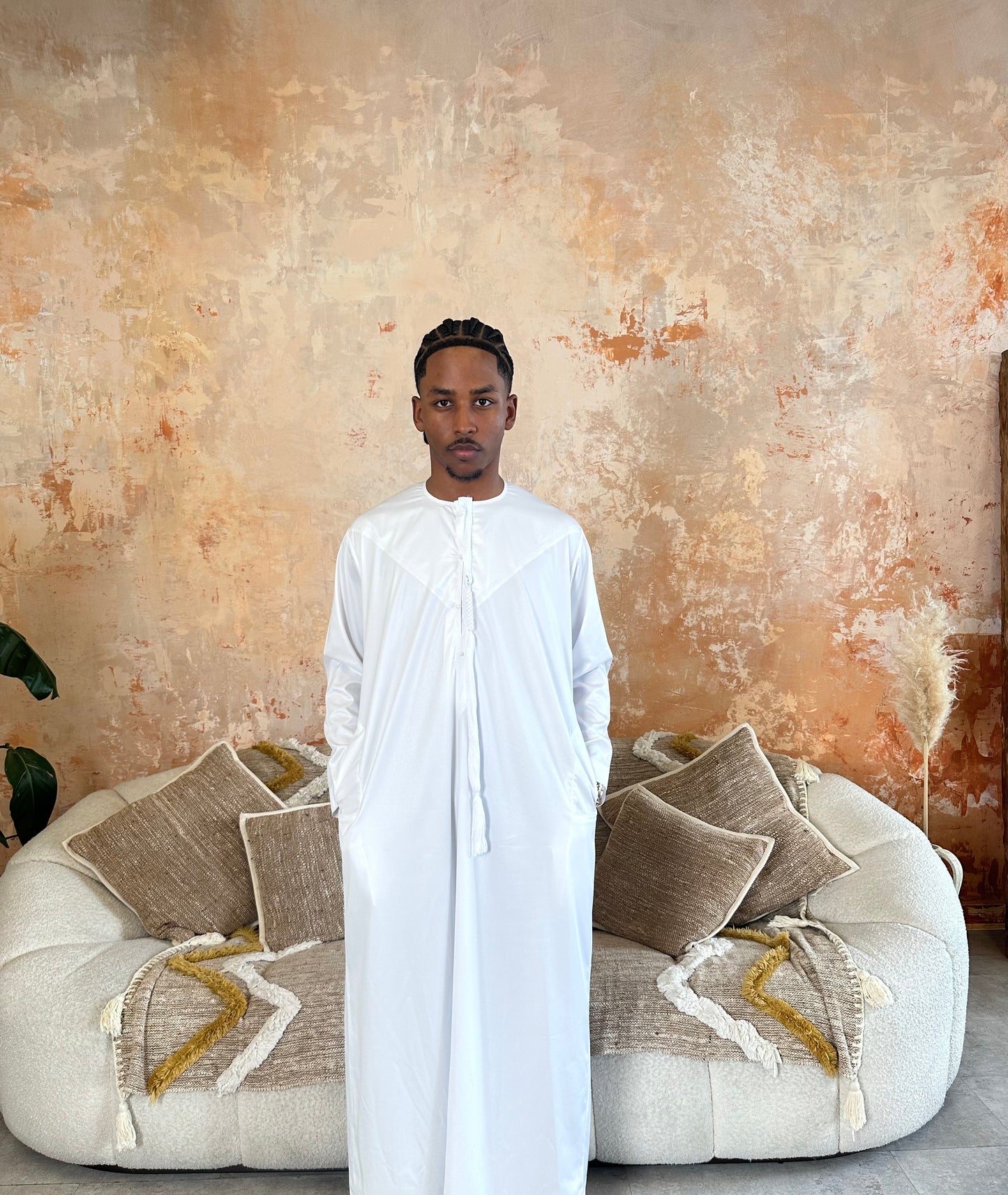 Premium Emirati Thobe - White