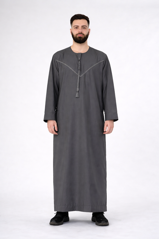 Classic Thobe - Storm Grey