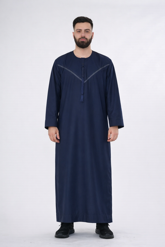 Classic Thobe - Navy